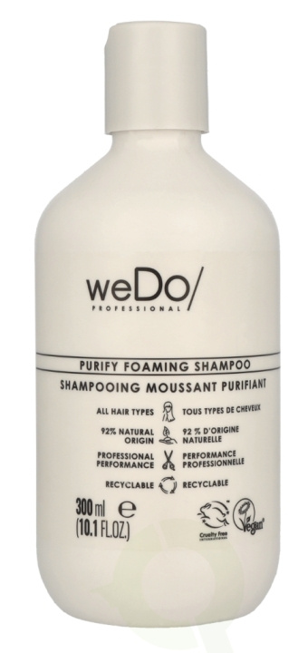 weDo/ Purifying Foaming Shampoo 300 ml ryhmässä KAUNEUS JA TERVEYS / Hiukset &Stailaus / Hiustenhoito / Shampoo @ TP E-commerce Nordic AB (C95782)