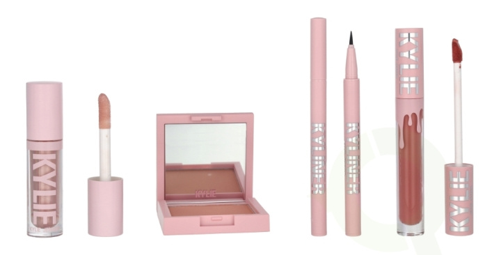 Kylie Cosmetics Kylie Make-Up Set 16.6 ml Blush Powder 10gr/Matte Liquid Lipstick 3ml/High Gloss 3,3ml/Kyliner Liquid Pen 0.3ml ryhmässä KAUNEUS JA TERVEYS / Lahjapakkaukset / Naisten lahjapakkaukset @ TP E-commerce Nordic AB (C95786)