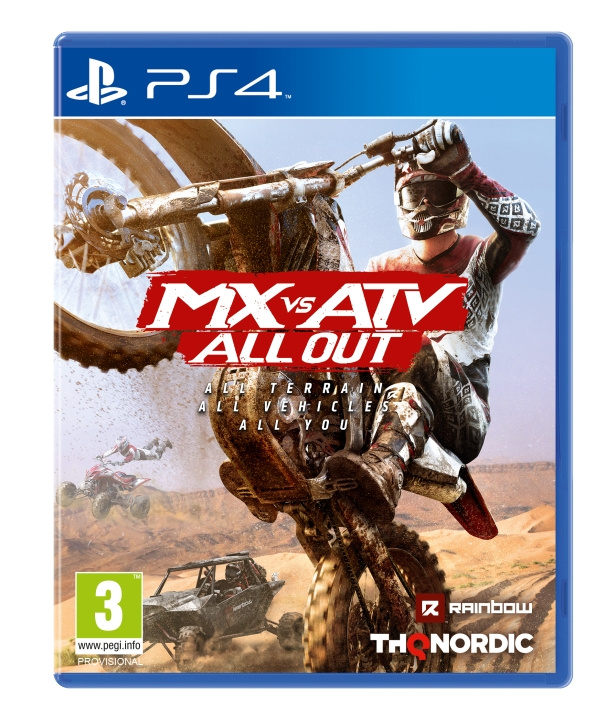 MX vs ATV: All out (PS4) ryhmässä KODINELEKTRONIIKKA / Pelikonsolit & Tarvikkeet / Sony PlayStation 4 / Peli @ TP E-commerce Nordic AB (C95828)