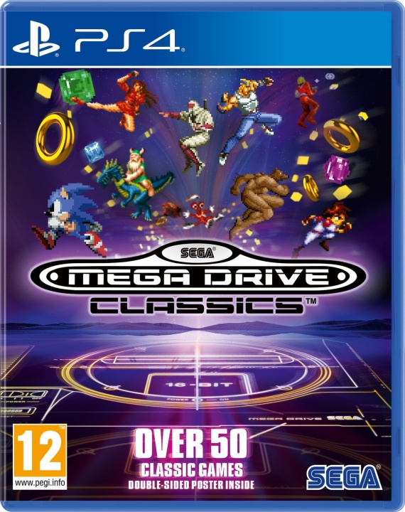 Megadrive Collection (PS4) ryhmässä KODINELEKTRONIIKKA / Pelikonsolit & Tarvikkeet / Sony PlayStation 4 / Peli @ TP E-commerce Nordic AB (C95835)