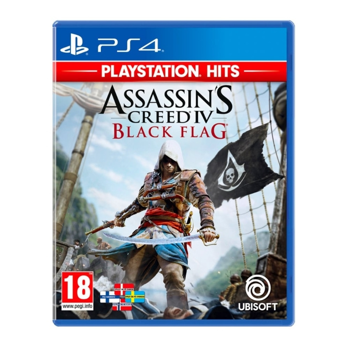 Assassin\'s Creed IV (4) Black Flag (Playstation Hits) (Nordic) (PS4) ryhmässä KODINELEKTRONIIKKA / Pelikonsolit & Tarvikkeet / Sony PlayStation 4 / Peli @ TP E-commerce Nordic AB (C95855)