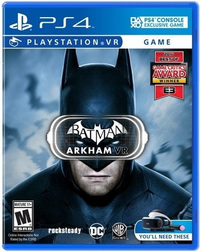 BATMAN : Arkham VR (Import) (PS4) ryhmässä KODINELEKTRONIIKKA / Pelikonsolit & Tarvikkeet / Sony PlayStation 4 / Peli @ TP E-commerce Nordic AB (C95873)