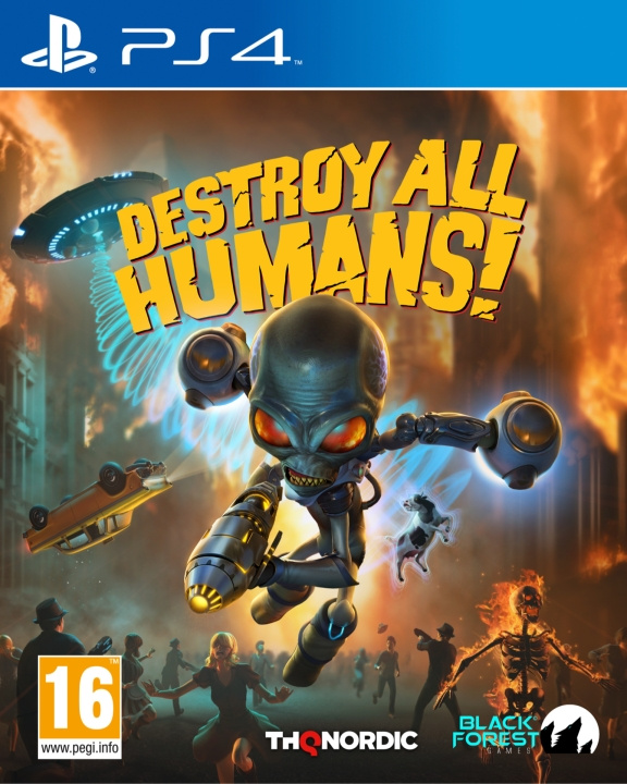 Destroy All Humans (PS4) ryhmässä KODINELEKTRONIIKKA / Pelikonsolit & Tarvikkeet / Sony PlayStation 4 / Peli @ TP E-commerce Nordic AB (C95877)