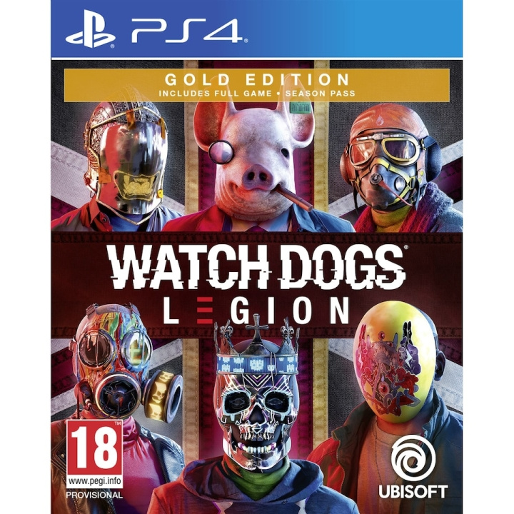 Watch Dogs: Legion (Gold Edition) (PS4) ryhmässä KODINELEKTRONIIKKA / Pelikonsolit & Tarvikkeet / Sony PlayStation 4 / Peli @ TP E-commerce Nordic AB (C95879)