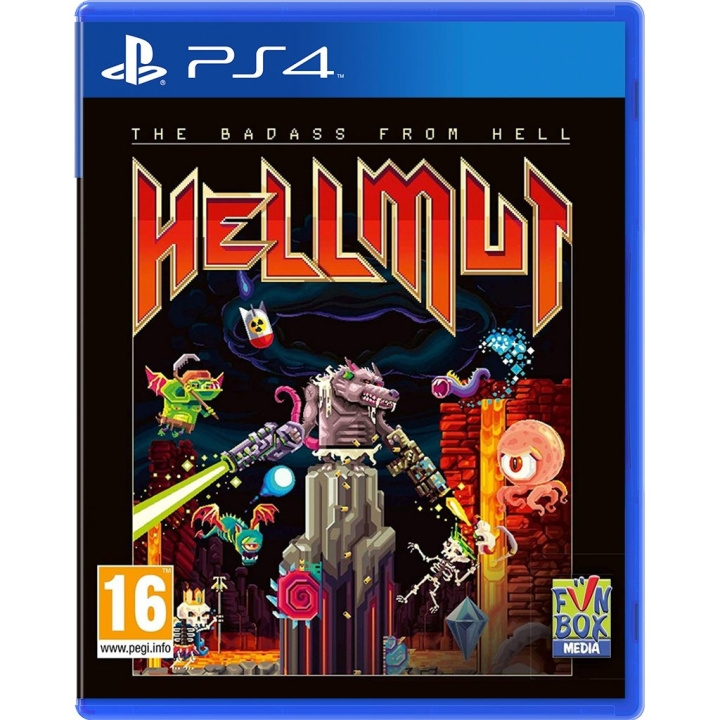 Hellmut: The Badass From Hell (PS4) ryhmässä KODINELEKTRONIIKKA / Pelikonsolit & Tarvikkeet / Sony PlayStation 4 / Peli @ TP E-commerce Nordic AB (C95903)