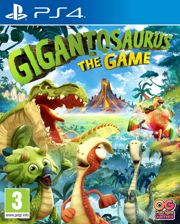 Gigantosaurus: The Game (PS4) ryhmässä KODINELEKTRONIIKKA / Pelikonsolit & Tarvikkeet / Sony PlayStation 4 / Peli @ TP E-commerce Nordic AB (C95912)