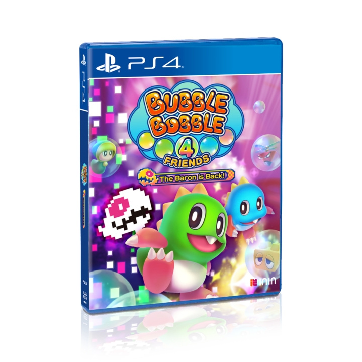 Bubble Bobble 4 Friends The Baron is BACK! (PS4) ryhmässä KODINELEKTRONIIKKA / Pelikonsolit & Tarvikkeet / Sony PlayStation 4 / Peli @ TP E-commerce Nordic AB (C95960)