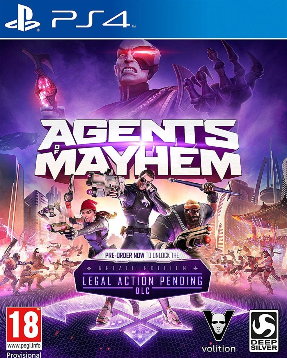 Agents of Mayhem Retail Edition (PS4) ryhmässä KODINELEKTRONIIKKA / Pelikonsolit & Tarvikkeet / Sony PlayStation 4 / Peli @ TP E-commerce Nordic AB (C95962)