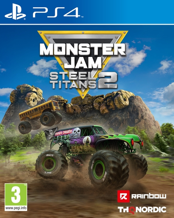 Monster Jam Steel Titans 2 (PS4) ryhmässä KODINELEKTRONIIKKA / Pelikonsolit & Tarvikkeet / Sony PlayStation 4 / Peli @ TP E-commerce Nordic AB (C95975)