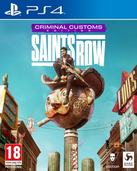 Saints Row Criminal Customs Edition (PS4) ryhmässä KODINELEKTRONIIKKA / Pelikonsolit & Tarvikkeet / Sony PlayStation 4 / Peli @ TP E-commerce Nordic AB (C96036)