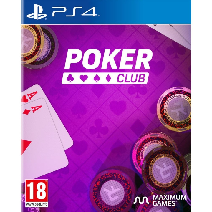 Poker Club (PS4) ryhmässä KODINELEKTRONIIKKA / Pelikonsolit & Tarvikkeet / Sony PlayStation 4 / Peli @ TP E-commerce Nordic AB (C96039)