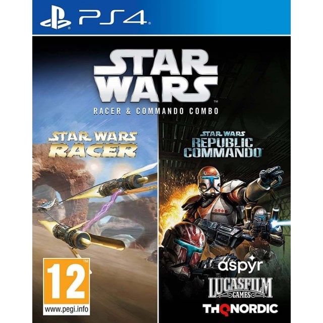 Star Wars Episode 1 Racer & Republic Commando Collection (PS4) ryhmässä KODINELEKTRONIIKKA / Pelikonsolit & Tarvikkeet / Sony PlayStation 4 / Peli @ TP E-commerce Nordic AB (C96049)