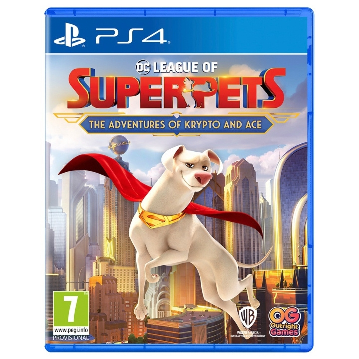 DC League of Super-Pets: The Adventures of Krypto and Ace (PS4) ryhmässä KODINELEKTRONIIKKA / Pelikonsolit & Tarvikkeet / Sony PlayStation 4 / Peli @ TP E-commerce Nordic AB (C96067)