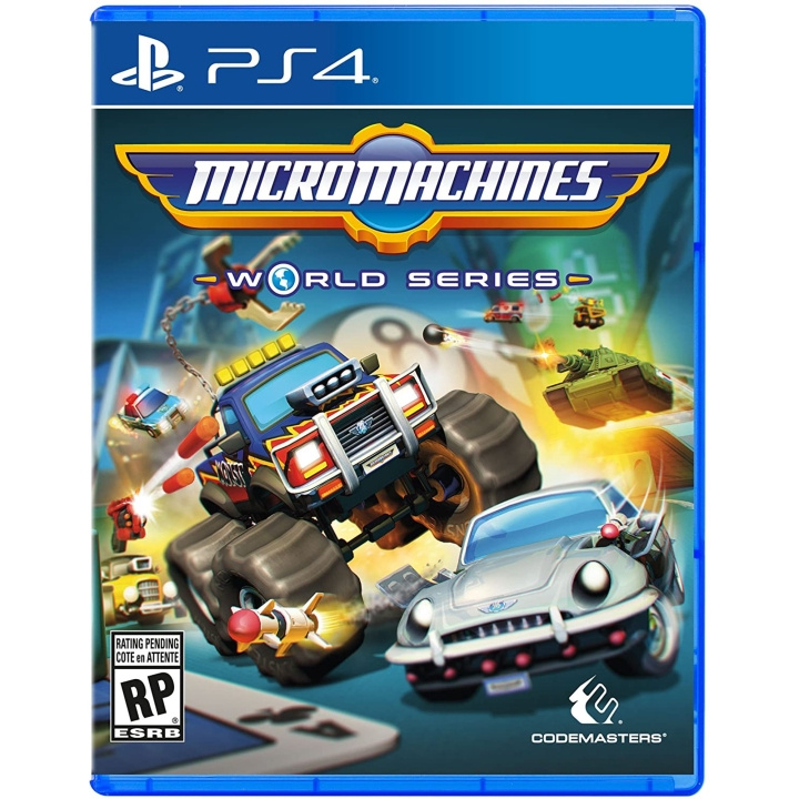 Micro Machines World Series (Import) (PS4) ryhmässä KODINELEKTRONIIKKA / Pelikonsolit & Tarvikkeet / Sony PlayStation 4 / Peli @ TP E-commerce Nordic AB (C96077)