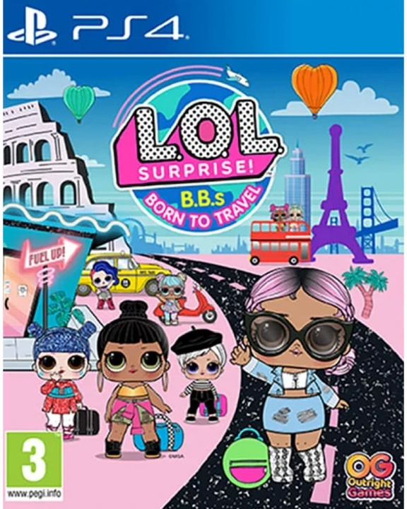 L.O.L. Surprise! B.B.s BORN TO TRAVEL (PS4) ryhmässä KODINELEKTRONIIKKA / Pelikonsolit & Tarvikkeet / Sony PlayStation 4 / Peli @ TP E-commerce Nordic AB (C96115)