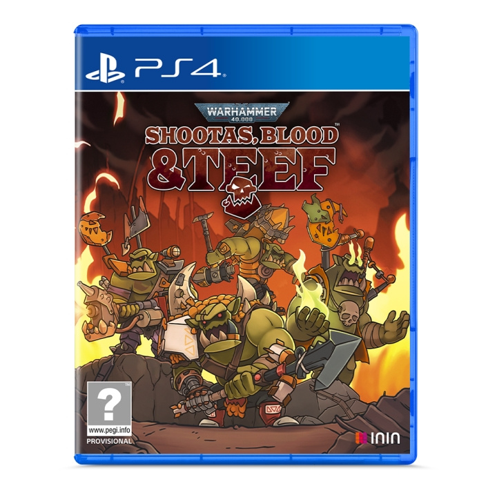 WARHAMMER 40,000: SHOOTAS, BLOOD & TEEF (PS4) ryhmässä KODINELEKTRONIIKKA / Pelikonsolit & Tarvikkeet / Sony PlayStation 4 / Peli @ TP E-commerce Nordic AB (C96117)