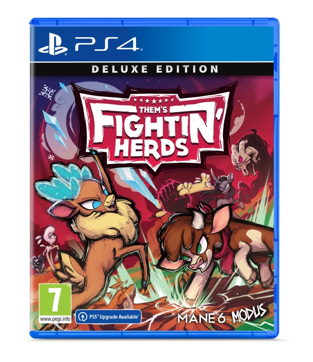 Them\'s Fightin\' Herds (Deluxe Edition) (PS4) ryhmässä KODINELEKTRONIIKKA / Pelikonsolit & Tarvikkeet / Sony PlayStation 4 / Peli @ TP E-commerce Nordic AB (C96123)