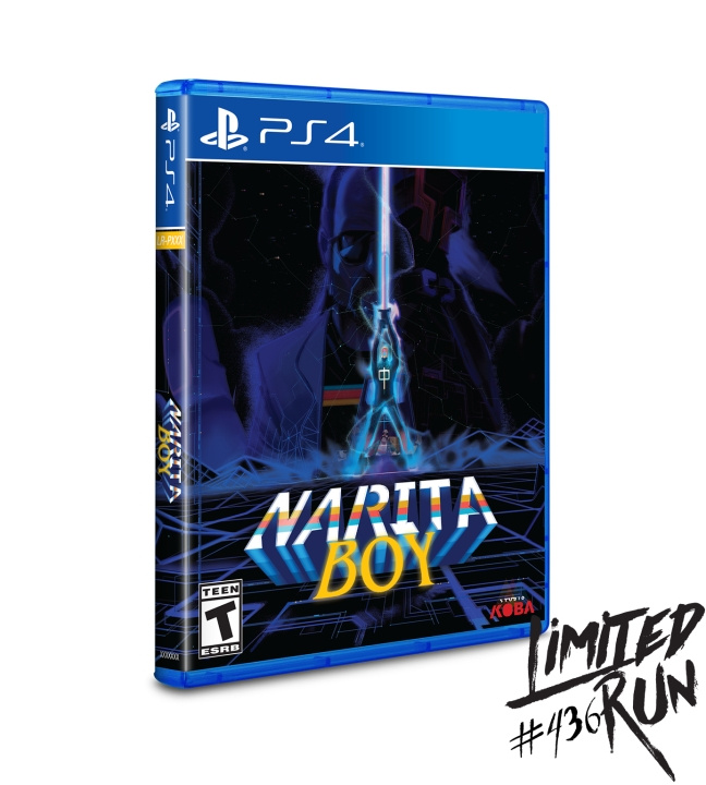 Narita Boy (#436) (Import) (PS4) ryhmässä KODINELEKTRONIIKKA / Pelikonsolit & Tarvikkeet / Sony PlayStation 4 / Peli @ TP E-commerce Nordic AB (C96128)