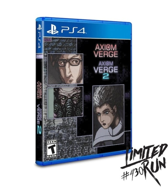 Axiom Verge 1 & 2 Double Pack (Limited Run #123) (Import) (PS4) ryhmässä KODINELEKTRONIIKKA / Pelikonsolit & Tarvikkeet / Sony PlayStation 4 / Peli @ TP E-commerce Nordic AB (C96142)