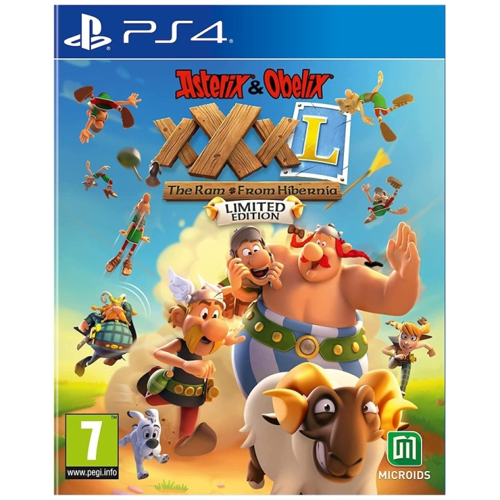 Asterix & Obelix XXXL: The Ram From Hibernia (Limited Edition) (PS4) ryhmässä KODINELEKTRONIIKKA / Pelikonsolit & Tarvikkeet / Sony PlayStation 4 / Peli @ TP E-commerce Nordic AB (C96151)