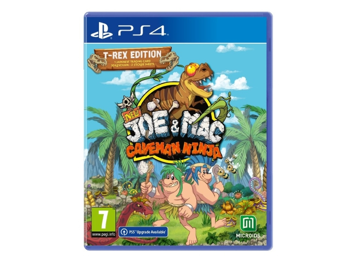 New Joe & Mac: Caveman Ninja (Limited Edition) (PS4) ryhmässä KODINELEKTRONIIKKA / Pelikonsolit & Tarvikkeet / Sony PlayStation 4 / Peli @ TP E-commerce Nordic AB (C96172)