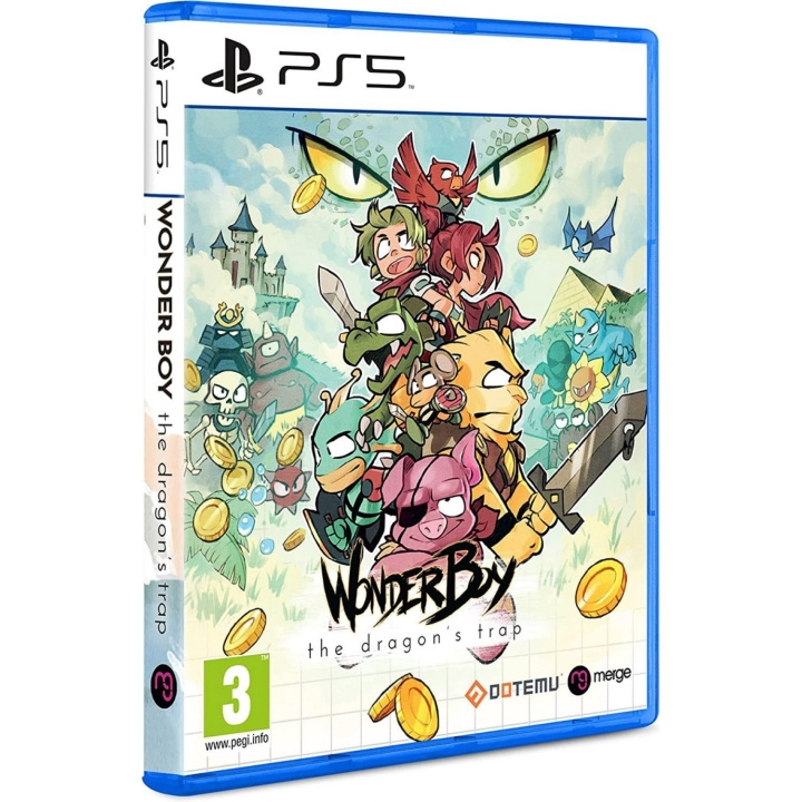 Wonder Boy: The Dragon\'s Trap (PS5) ryhmässä KODINELEKTRONIIKKA / Pelikonsolit & Tarvikkeet / Sony PlayStation 5 / Peli @ TP E-commerce Nordic AB (C96177)