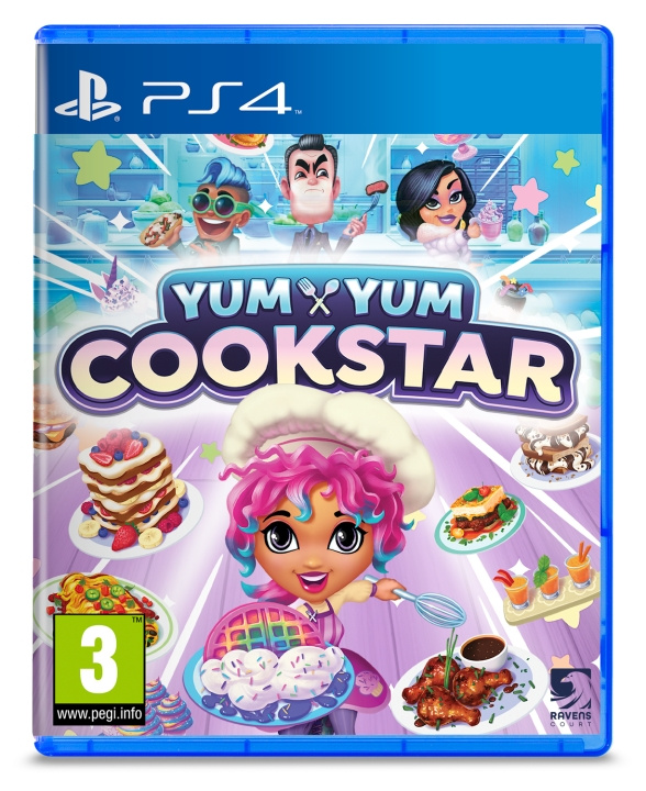 Yum Yum Cookstar (PS4) ryhmässä KODINELEKTRONIIKKA / Pelikonsolit & Tarvikkeet / Sony PlayStation 4 / Peli @ TP E-commerce Nordic AB (C96179)