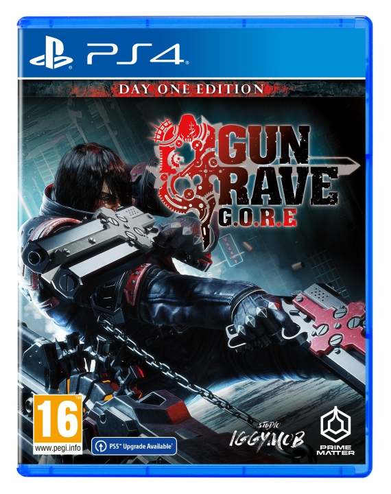 Gungrave G.O.R.E (Day One Edition) (PS4) ryhmässä KODINELEKTRONIIKKA / Pelikonsolit & Tarvikkeet / Sony PlayStation 4 / Peli @ TP E-commerce Nordic AB (C96187)