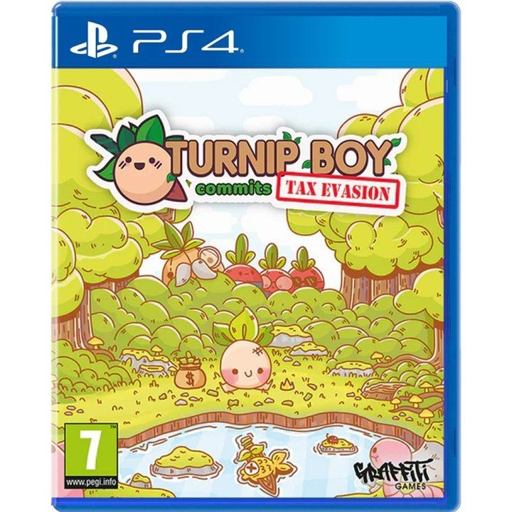 TURNIP BOY Commits Tax Evasion (PS4) ryhmässä KODINELEKTRONIIKKA / Pelikonsolit & Tarvikkeet / Sony PlayStation 4 / Peli @ TP E-commerce Nordic AB (C96221)