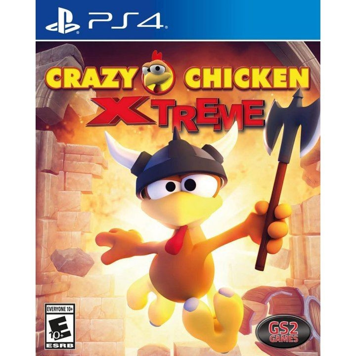 Crazy Chicken Xtreme (Import) (PS4) ryhmässä KODINELEKTRONIIKKA / Pelikonsolit & Tarvikkeet / Sony PlayStation 4 / Peli @ TP E-commerce Nordic AB (C96272)