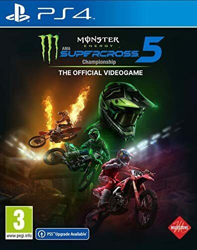 Monster Energy Supercross - The Official Videogame 5 (PS4) ryhmässä KODINELEKTRONIIKKA / Pelikonsolit & Tarvikkeet / Sony PlayStation 4 / Peli @ TP E-commerce Nordic AB (C96274)