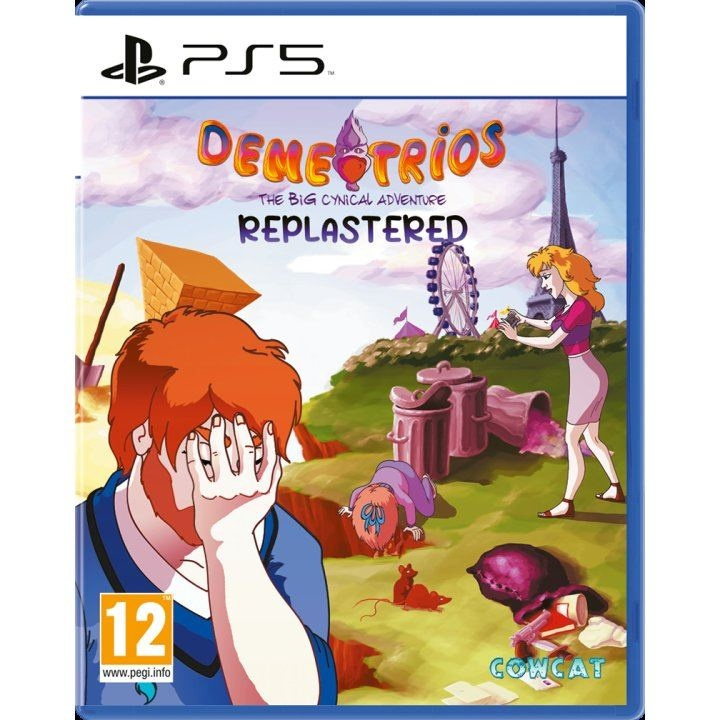 Demetrios the Big Cynical Adventure Replastered (PS5) ryhmässä KODINELEKTRONIIKKA / Pelikonsolit & Tarvikkeet / Sony PlayStation 5 / Peli @ TP E-commerce Nordic AB (C96287)