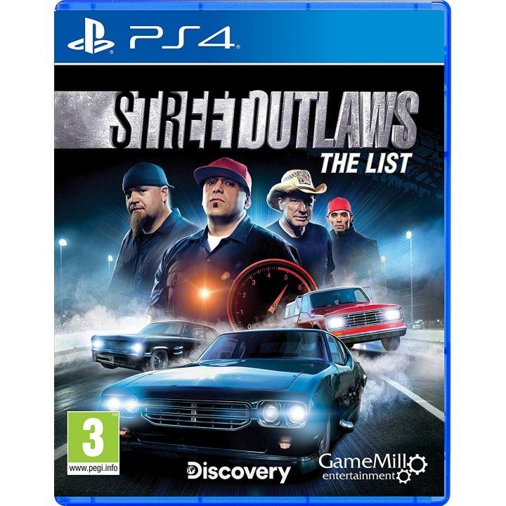 Street Outlaws: The List (PS4) ryhmässä KODINELEKTRONIIKKA / Pelikonsolit & Tarvikkeet / Sony PlayStation 4 / Peli @ TP E-commerce Nordic AB (C96305)