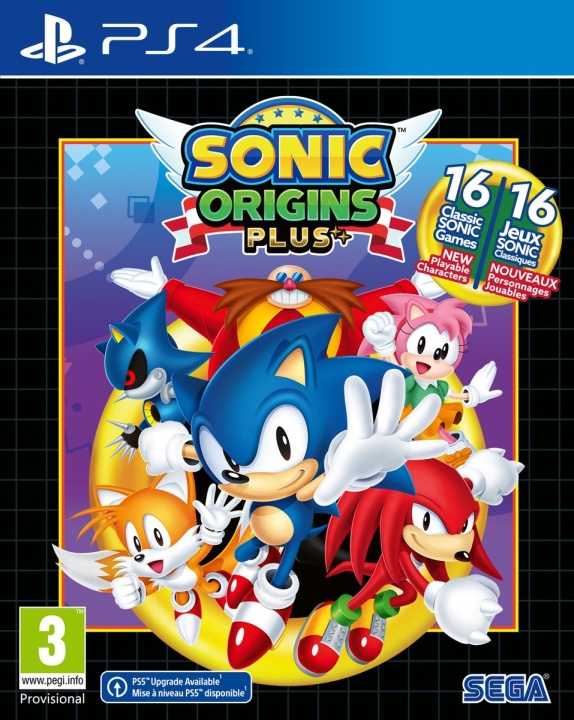 Sonic Origins Plus (PS4) ryhmässä KODINELEKTRONIIKKA / Pelikonsolit & Tarvikkeet / Sony PlayStation 4 / Peli @ TP E-commerce Nordic AB (C96317)