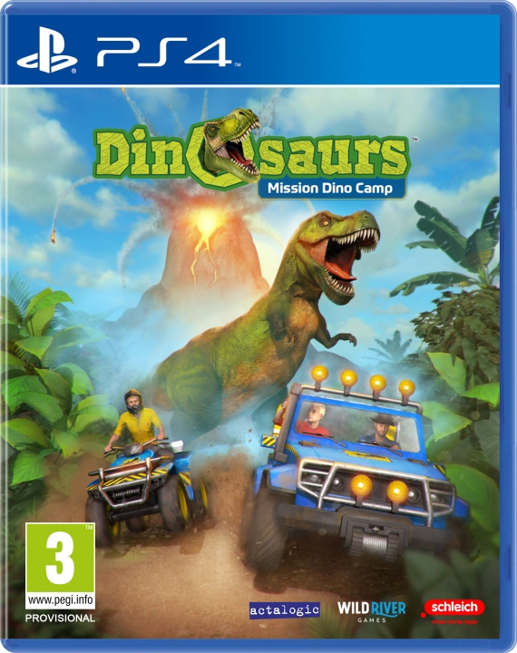 Dinosaurs: Mission Dino Camp (PS4) ryhmässä KODINELEKTRONIIKKA / Pelikonsolit & Tarvikkeet / Sony PlayStation 4 / Peli @ TP E-commerce Nordic AB (C96371)