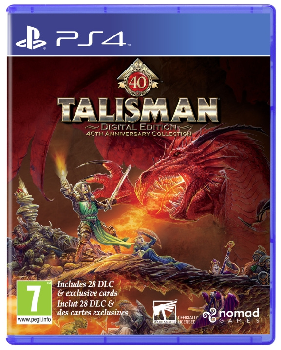 Talisman (40th Anniversary Edition Collection) (PS4) ryhmässä KODINELEKTRONIIKKA / Pelikonsolit & Tarvikkeet / Sony PlayStation 4 / Peli @ TP E-commerce Nordic AB (C96378)