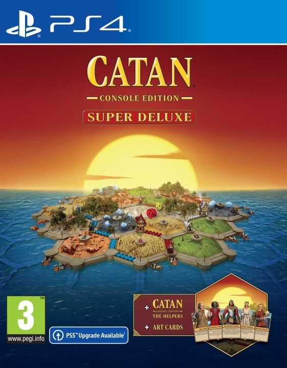 CATAN Super Deluxe Edition (PS4) ryhmässä KODINELEKTRONIIKKA / Pelikonsolit & Tarvikkeet / Sony PlayStation 4 / Peli @ TP E-commerce Nordic AB (C96383)