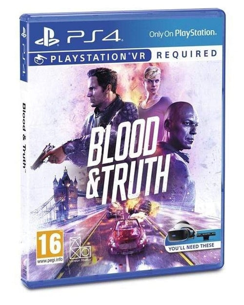 Blood & Truth (PSVR) (PS4) ryhmässä KODINELEKTRONIIKKA / Pelikonsolit & Tarvikkeet / Sony PlayStation 4 / Peli @ TP E-commerce Nordic AB (C96389)