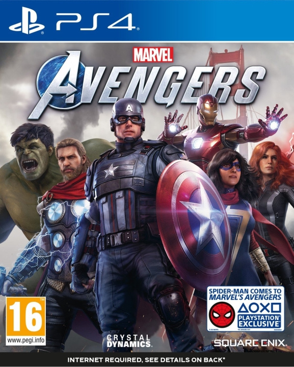 Square Enix Marvelin Kostajat ryhmässä KODINELEKTRONIIKKA / Pelikonsolit & Tarvikkeet / Sony PlayStation 4 / Peli @ TP E-commerce Nordic AB (C96392)