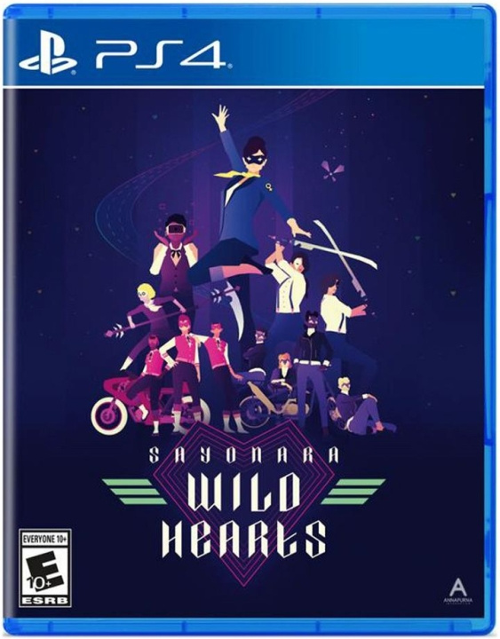 Sayonara Wild Hearts (Import) (PS4) ryhmässä KODINELEKTRONIIKKA / Pelikonsolit & Tarvikkeet / Sony PlayStation 4 / Peli @ TP E-commerce Nordic AB (C96393)