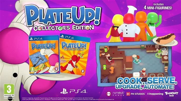 Plate Up Collectors Edition (PS4) ryhmässä KODINELEKTRONIIKKA / Pelikonsolit & Tarvikkeet / Sony PlayStation 4 / Peli @ TP E-commerce Nordic AB (C96413)