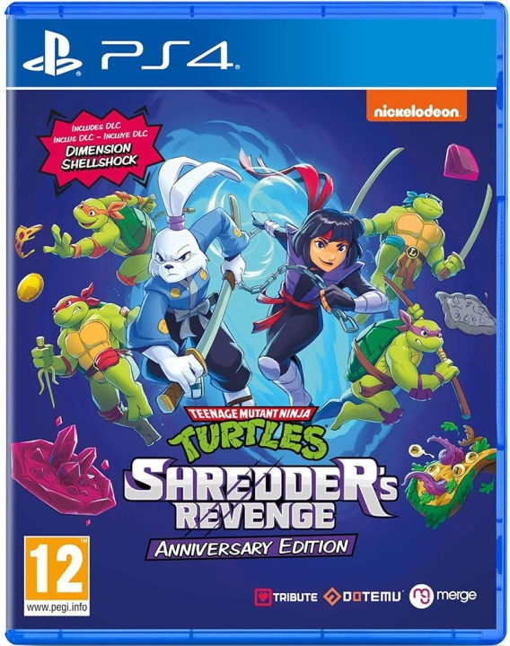 Teenage Mutant Ninja Turtles: Shredder\'s Revenge (Anniversary Edition) (PS4) ryhmässä KODINELEKTRONIIKKA / Pelikonsolit & Tarvikkeet / Sony PlayStation 4 / Peli @ TP E-commerce Nordic AB (C96414)