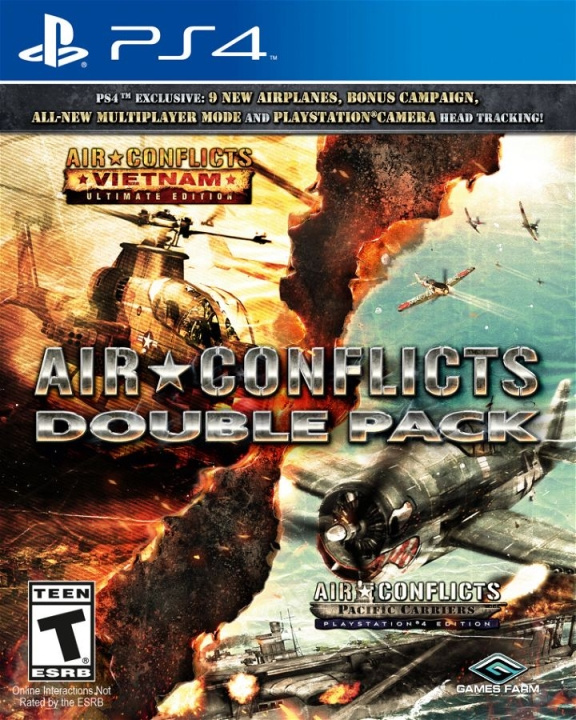 Air Conflicts: Double Pack (Import) (PS4) ryhmässä KODINELEKTRONIIKKA / Pelikonsolit & Tarvikkeet / Sony PlayStation 4 / Peli @ TP E-commerce Nordic AB (C96418)