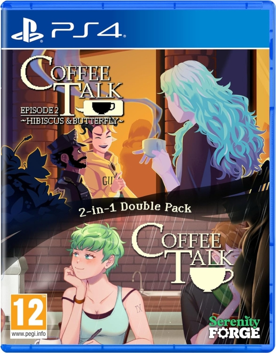 Coffee Talk 1 & 2 Double Pack (PS4) ryhmässä KODINELEKTRONIIKKA / Pelikonsolit & Tarvikkeet / Sony PlayStation 4 / Peli @ TP E-commerce Nordic AB (C96428)