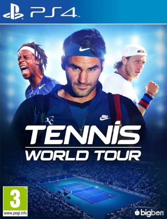 Tennis World Tour (PS4) ryhmässä KODINELEKTRONIIKKA / Pelikonsolit & Tarvikkeet / Sony PlayStation 4 / Peli @ TP E-commerce Nordic AB (C96435)