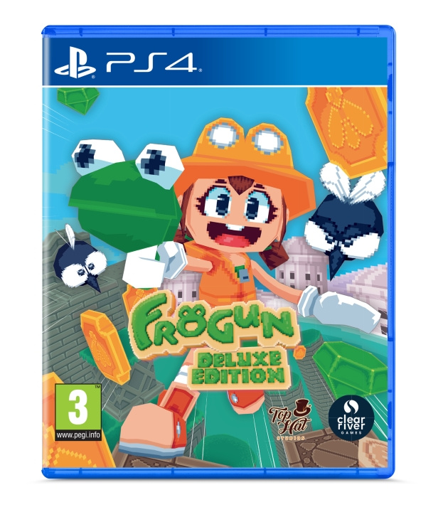 Frogun - Deluxe Edition (PS4) ryhmässä KODINELEKTRONIIKKA / Pelikonsolit & Tarvikkeet / Sony PlayStation 4 / Peli @ TP E-commerce Nordic AB (C96437)