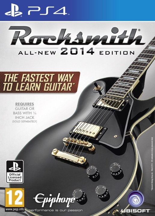 Rocksmith 2014 Edition (w/ Cable) (PS4) ryhmässä KODINELEKTRONIIKKA / Pelikonsolit & Tarvikkeet / Sony PlayStation 4 / Peli @ TP E-commerce Nordic AB (C96479)