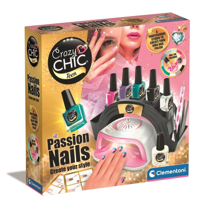 Crazy Chic Passion Nails (50852) ryhmässä LELUT, TUOTTEET LAPSILLE JA VAUVOILLE / Leikkikalut, Askartelu &Pelit / Naamiaisasut @ TP E-commerce Nordic AB (C96484)