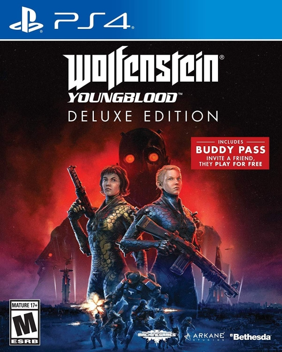 Wolfenstein: Youngblood (Deluxe Edition) (Import) (PS4) ryhmässä KODINELEKTRONIIKKA / Pelikonsolit & Tarvikkeet / Sony PlayStation 4 / Peli @ TP E-commerce Nordic AB (C96515)