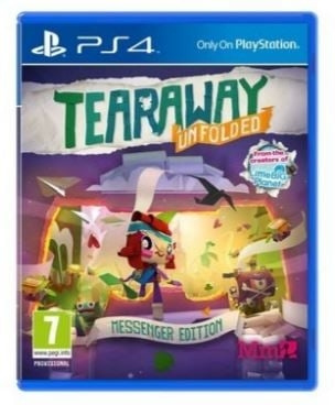 Tearaway Unfolded (Messenger Edition) (PS4) ryhmässä KODINELEKTRONIIKKA / Pelikonsolit & Tarvikkeet / Sony PlayStation 4 / Peli @ TP E-commerce Nordic AB (C96559)